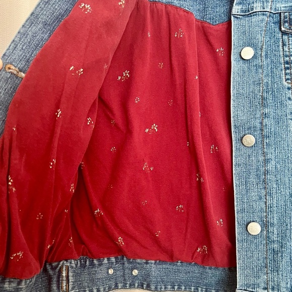 Bit & Bridle Denim Jean Jacket Women’s Medium Blue Wash - Picture 3 of 4